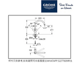 德國 GROHE Bauloop 廚房龍頭31368 000（原裝行貨）