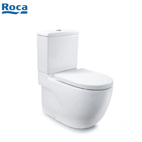 ROCA N-Meridian Rimless 自由咀分體座廁配歐樂油壓板套裝 341249+342249+80N2A2 白色