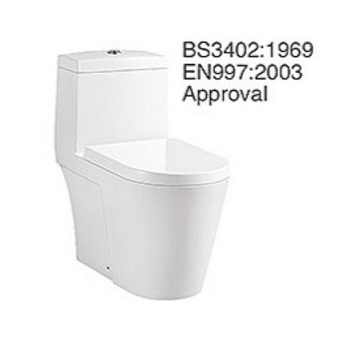 BELLINI BX-1640 自由咀連體座廁 740 x 380 x 740mm